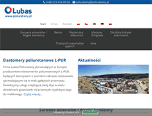 Tablet Screenshot of poliuretany.pl